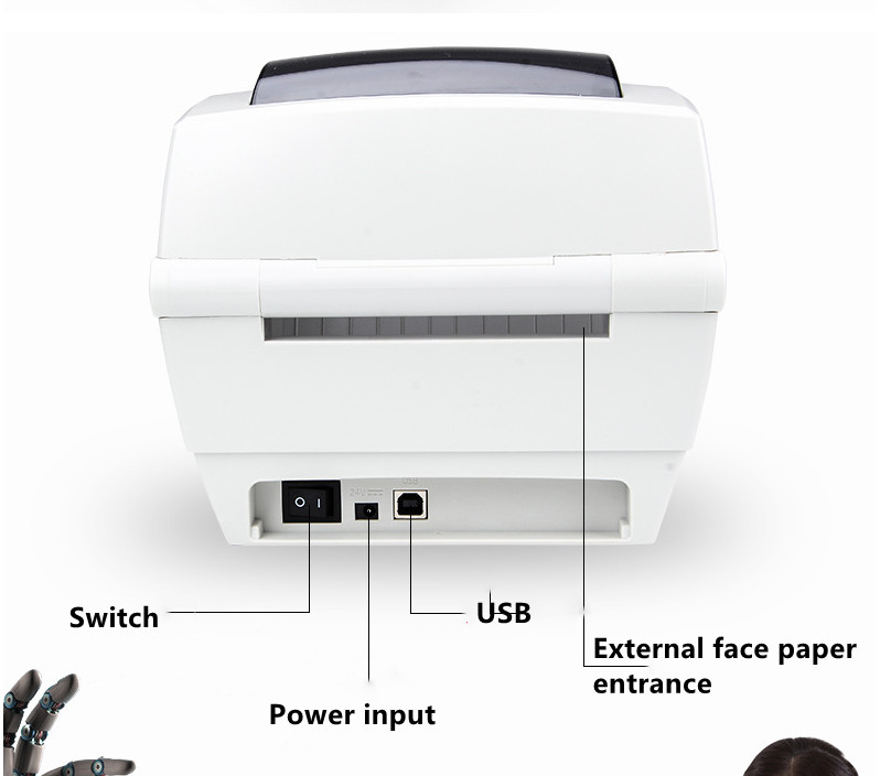 طابعة ملصقات حرارية صناعية عال - مراجعة Thermal Printer وسعره