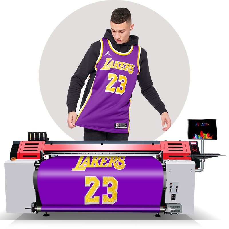 آلة طباعة نسيجية بنفث الحبر MT - مراجعة Commercial Fabric Printing Machine وسعره