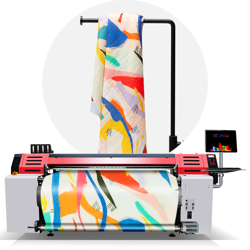 آلة طباعة نسيجية بنفث الحبر MT - مراجعة Commercial Fabric Printing Machine وسعره