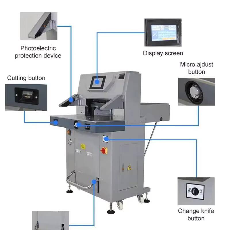 آلة قطع الورق التجارية 670 مم  - مراجعة Commercial Book Printing Machines وسعره